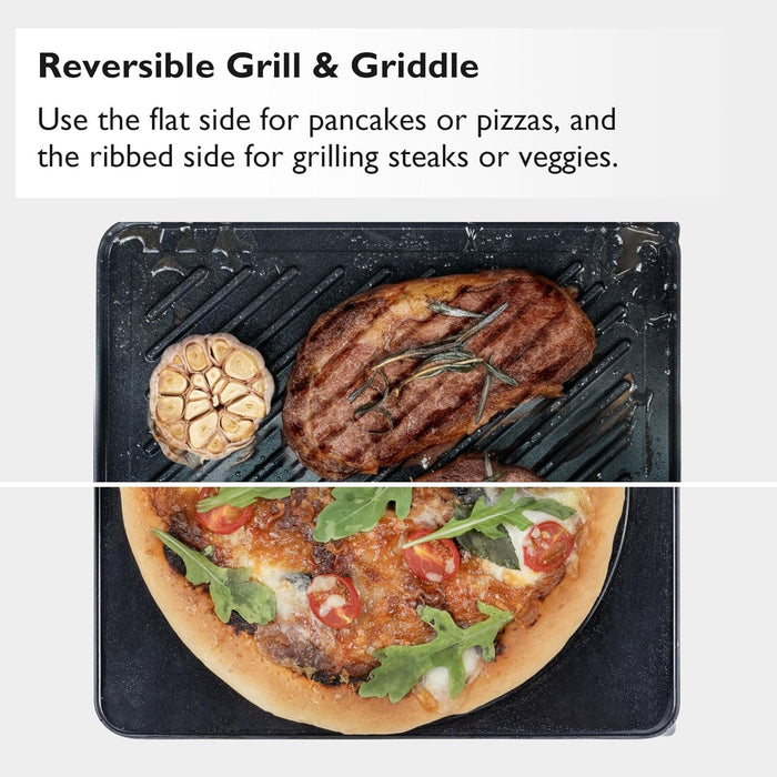 Val Cucina-Reversible Grill & Griddle Plate