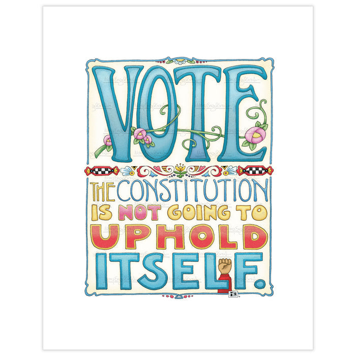Vote II Fine Art Print