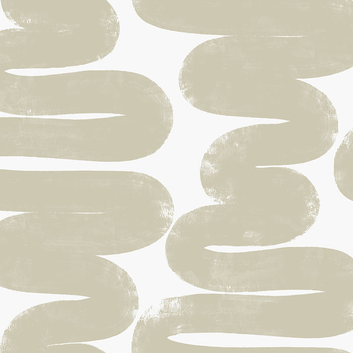 SINGLE ROLL / Sand and White