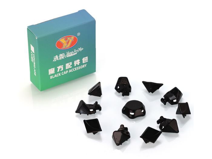 YJ YuHu Megaminx V3 Parts Kit - Black