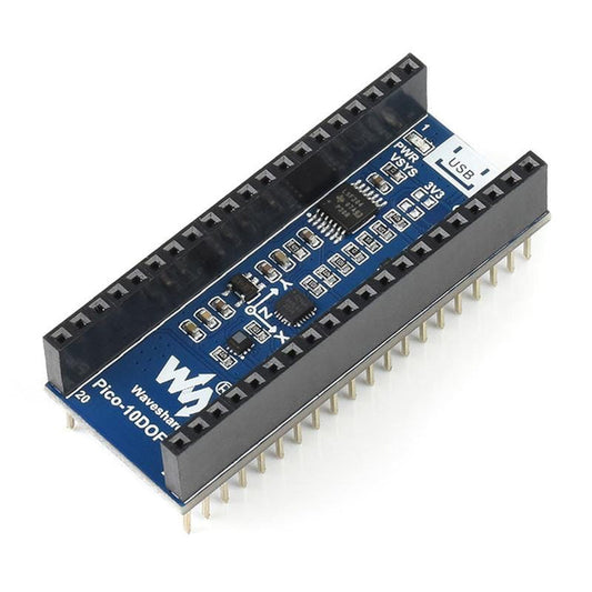 10-DOF IMU Sensor Module for Raspberry Pi Pico by Waveshare - The Pi Hut