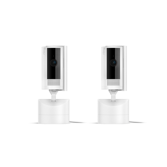 White:2-Pack Pan-Tilt Indoor Camera