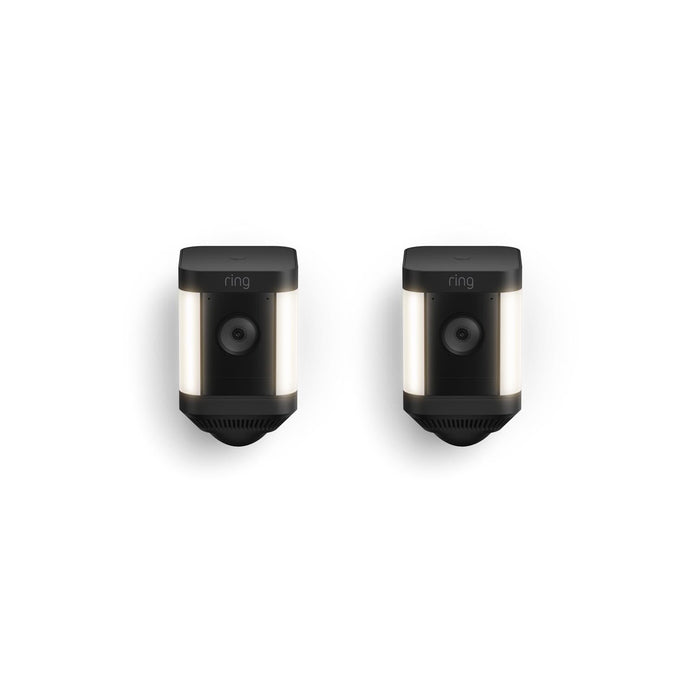 Black:2-Pack Spotlight Cam Plus Battery