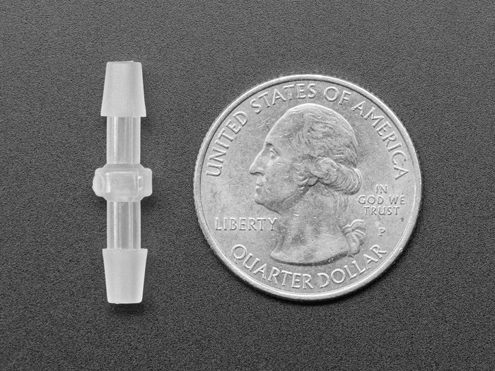 2-Prong Barbed Fitting Connector for Silicone Tubing - 5-pack by The Pi Hut - The Pi Hut