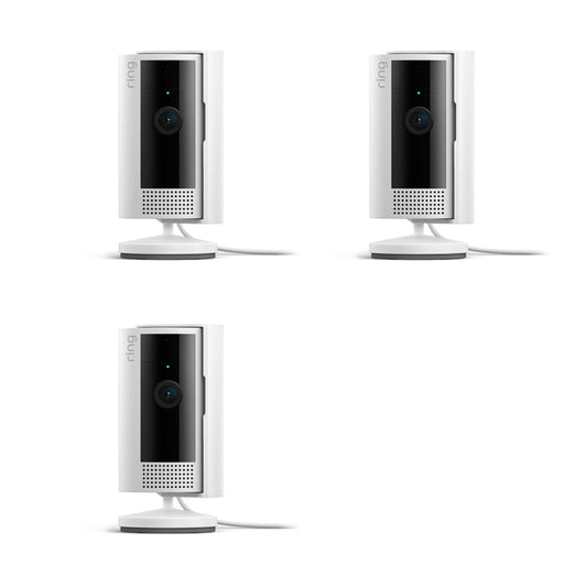 White:3-Pack Indoor Camera (2nd Gen) (UK adapter)