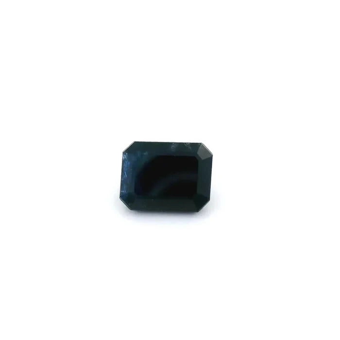 3.13ct Emerald Natural Sapphire (Colour Blue, Clarity Moderately Included, Cut Faceted)