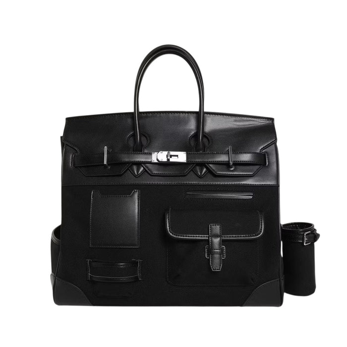 40cm Men's Canvas Travel Bag Travellers Hat Boutique