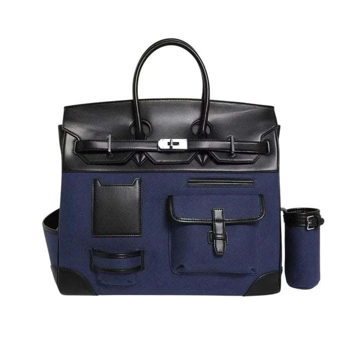 40cm Men's Canvas Travel Bag Travellers Hat Boutique