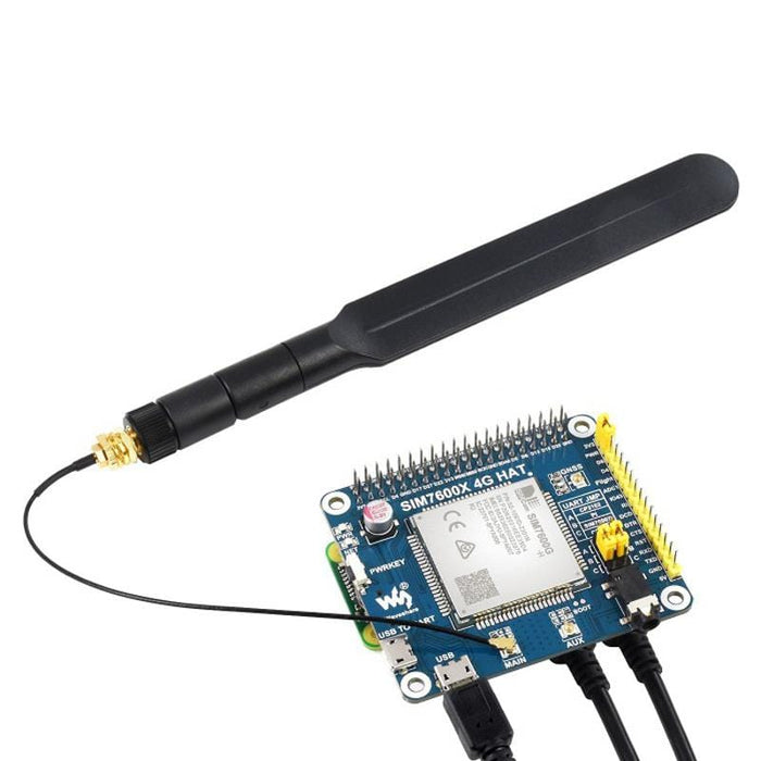 4G HAT for Raspberry Pi - LTE Cat-4/3G/2G with GNSS Positioning by Waveshare - The Pi Hut
