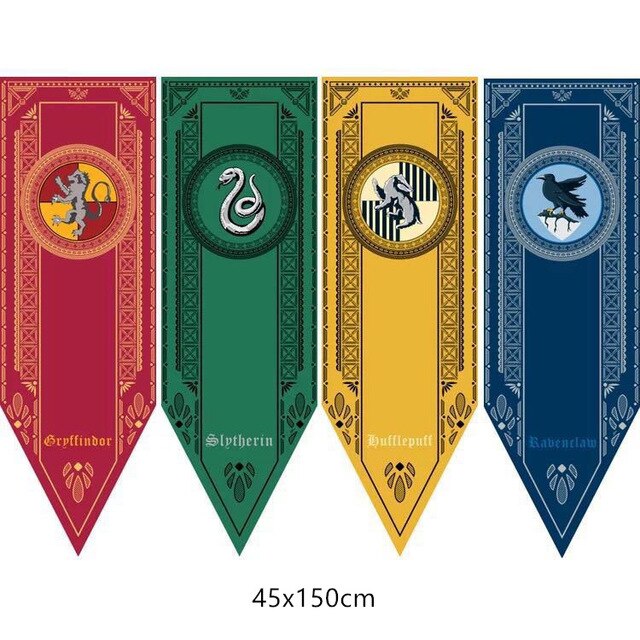 4pcs Pack Harry Potter Banners