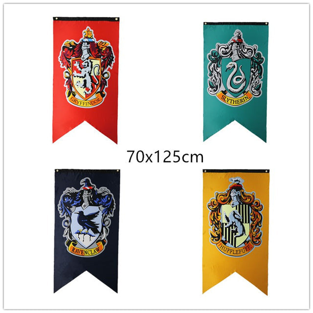 4pcs Pack Harry Potter Banners