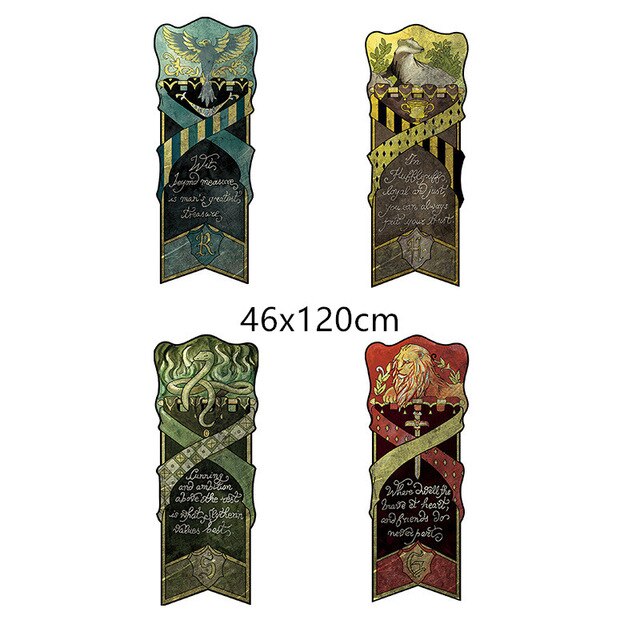 4pcs Pack Harry Potter Banners