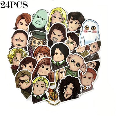 50pcs Different Images of Harry Potter Stickers