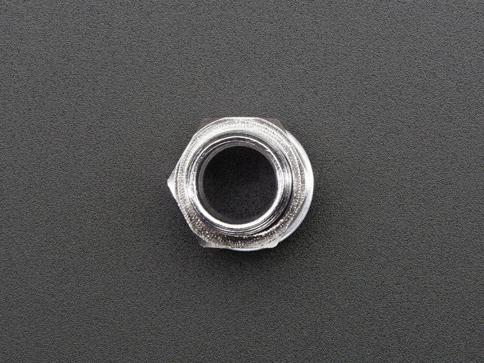 5mm Chromed Metal Narrow Bevel LED Holder - Pack of 5 by The Pi Hut - The Pi Hut