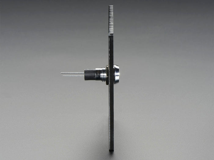 5mm Chromed Metal Wide Concave Bevel LED Holder - Pack of 5 by The Pi Hut - The Pi Hut