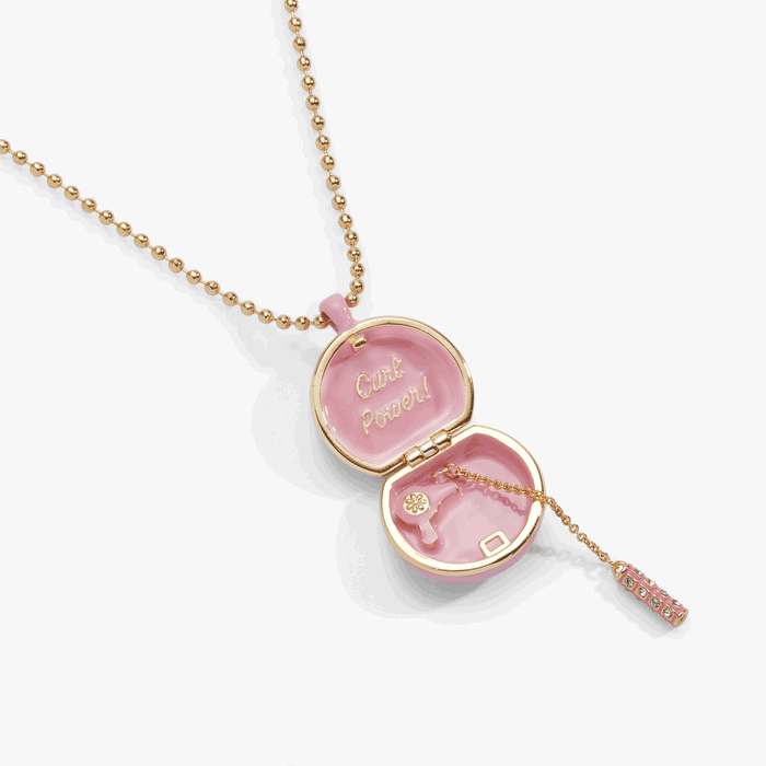 60s Hair Dryer Locket Pendant