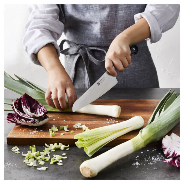 7" Sous Chef's Knife in use