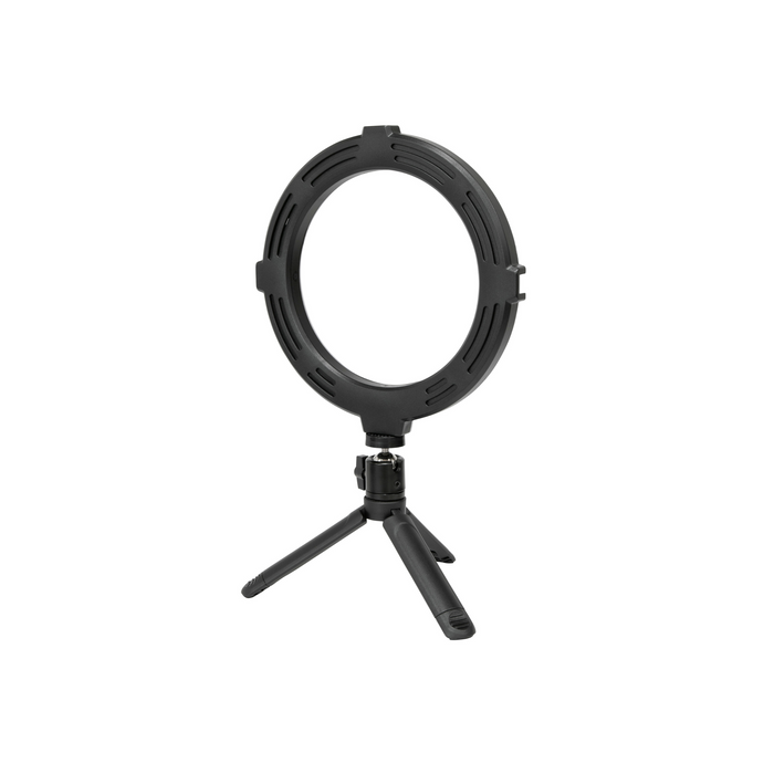 8-Inch Ring Light with Tabletop or Hand Held Tripod Stand and Phone Holder for Videos - 25600