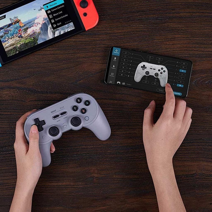 8BitDo Pro 2 Bluetooth Controller - Black Edition by 8BitDo - The Pi Hut
