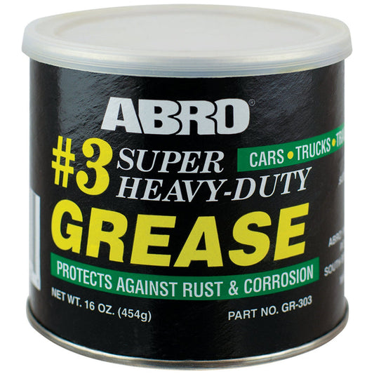 ABRO #3 Heavy-Duty Recommended for Severe Service Conditions Water and Rust Resistant MGR00014 MASMEGA
