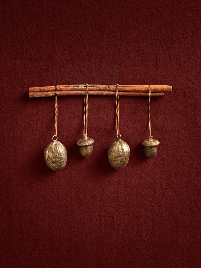 Acorn Ornaments Set/2
