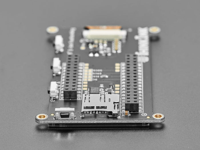 Adafruit 2.9" Tri-Color eInk / ePaper Display FeatherWing (Red Black White) by Adafruit - The Pi Hut