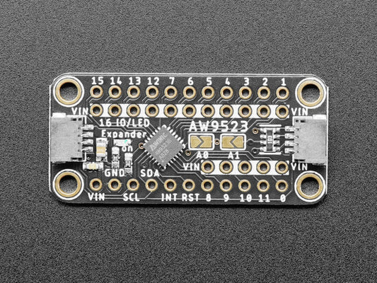 Adafruit AW9523 GPIO Expander and LED Driver Breakout (STEMMA QT / Qwiic) by Adafruit - The Pi Hut