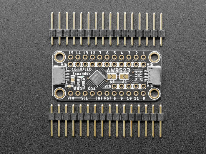 Adafruit AW9523 GPIO Expander and LED Driver Breakout (STEMMA QT / Qwiic) by Adafruit - The Pi Hut