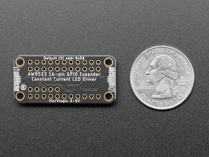 Adafruit AW9523 GPIO Expander and LED Driver Breakout (STEMMA QT / Qwiic) by Adafruit - The Pi Hut