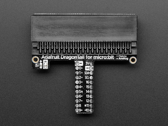 Adafruit DragonTail for micro:bit - Fully Assembled by Adafruit - The Pi Hut