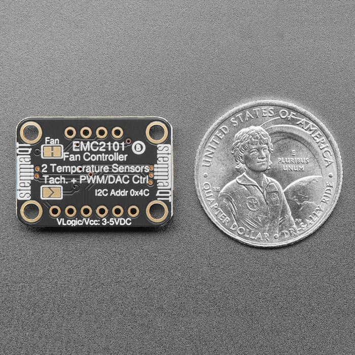 Adafruit EMC2101 I2C PC Fan Controller and Temperature Sensor (STEMMA QT / Qwiic) by Adafruit - The Pi Hut
