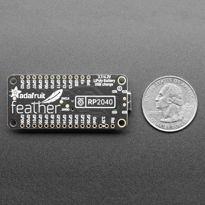 Adafruit Feather RP2040 by Adafruit - The Pi Hut