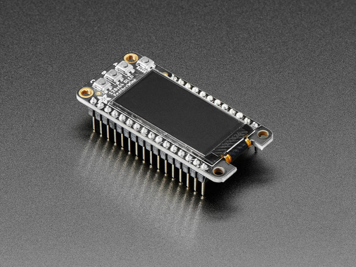 Adafruit FeatherWing OLED - 128x64 OLED Add-on for Feather (STEMMA QT / Qwiic) by Adafruit - The Pi Hut