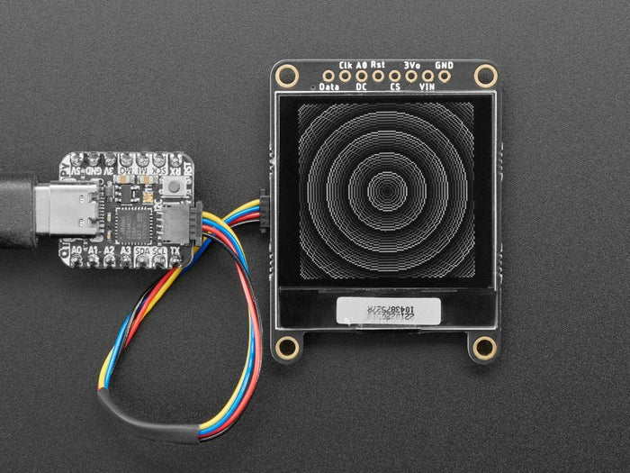 Adafruit Grayscale 1.5" 128x128 OLED Graphic Display (STEMMA QT / Qwiic) by Adafruit - The Pi Hut