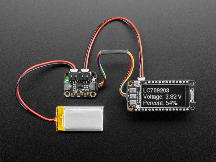 Adafruit LC709203F LiPoly / LiIon Fuel Gauge and Battery Monitor (STEMMA JST PH & QT / Qwiic) by Adafruit - The Pi Hut