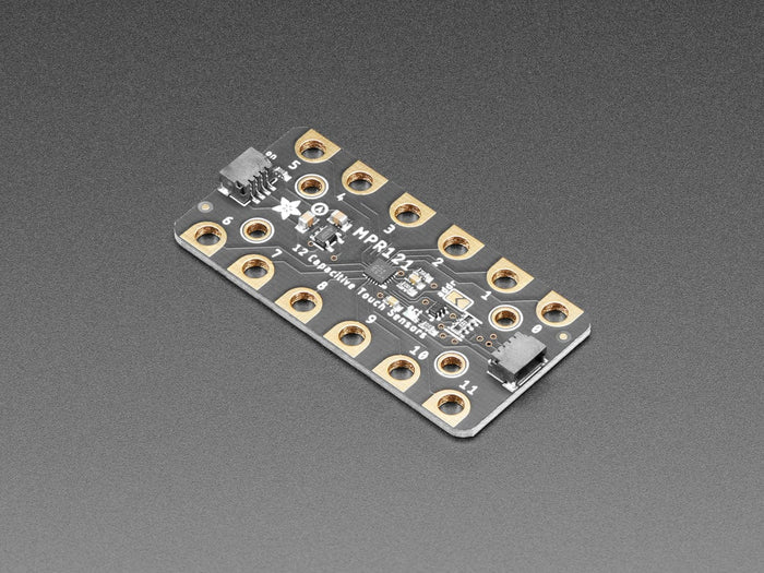 Adafruit MPR121 12-Key Capacitive Touch Sensor Gator Breakout (STEMMA QT / Qwiic) by Adafruit - The Pi Hut