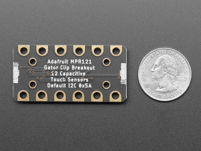Adafruit MPR121 12-Key Capacitive Touch Sensor Gator Breakout (STEMMA QT / Qwiic) by Adafruit - The Pi Hut