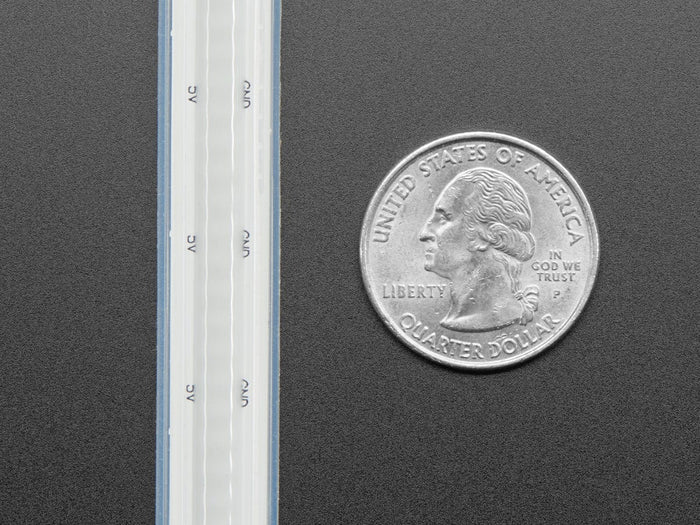 Adafruit NeoPixel 332 LED-per-Meter Silicone Bead LED Strip (0.5 Meter) by Adafruit - The Pi Hut