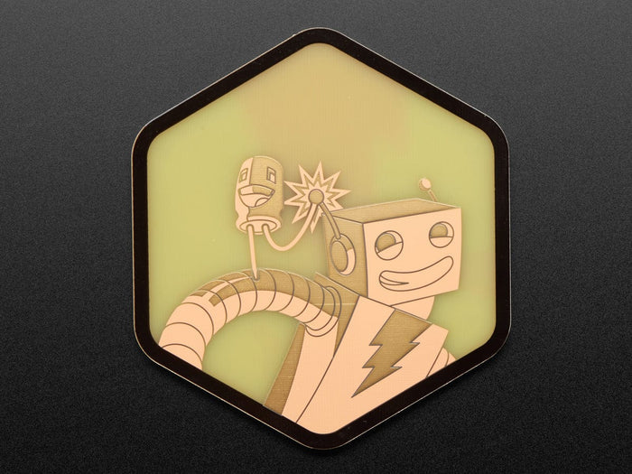 Adafruit PCB Coaster - Cappy + Adabot [discontinued] by Adafruit - The Pi Hut