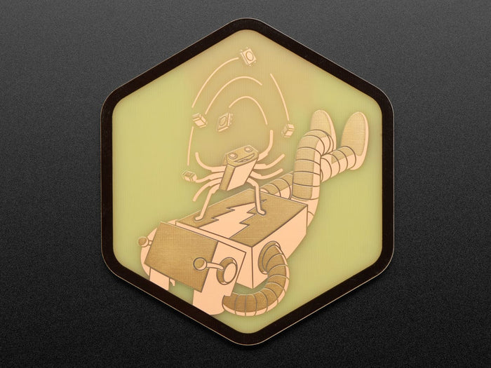 Adafruit PCB Coaster - Hans + Adabot [Discontinued] by Adafruit - The Pi Hut