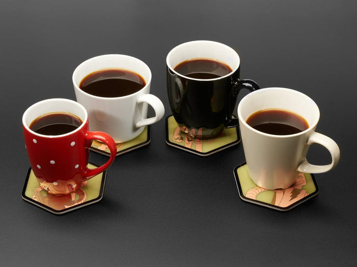Adafruit PCB Coaster - LEDs + Adabot [Discontinued] by Adafruit - The Pi Hut
