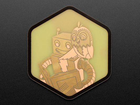 Adafruit PCB Coaster - Minerva + Adabot [Discontinued] by Adafruit - The Pi Hut