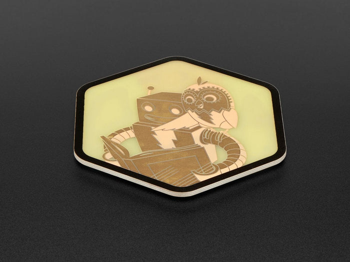 Adafruit PCB Coaster - Minerva + Adabot [Discontinued] by Adafruit - The Pi Hut