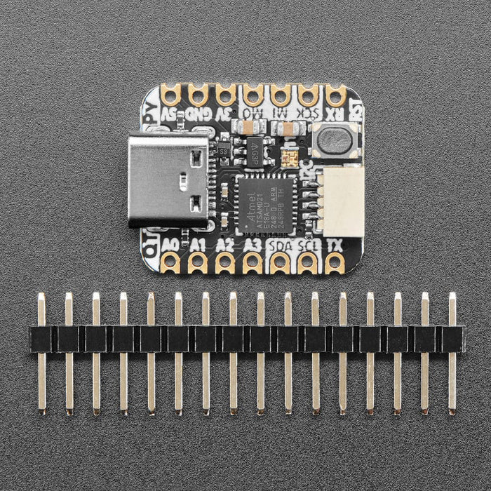 Adafruit QT Py - SAMD21 Dev Board with STEMMA QT by Adafruit - The Pi Hut
