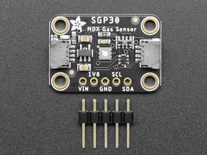 Adafruit SGP30 Air Quality Sensor Breakout - VOC and eCO2 (STEMMA QT / Qwiic) by Adafruit - The Pi Hut