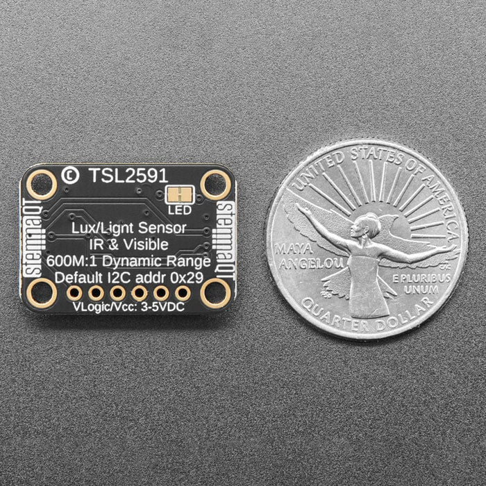 Adafruit TSL2591 High Dynamic Range Digital Light Sensor (STEMMA QT) by Adafruit - The Pi Hut