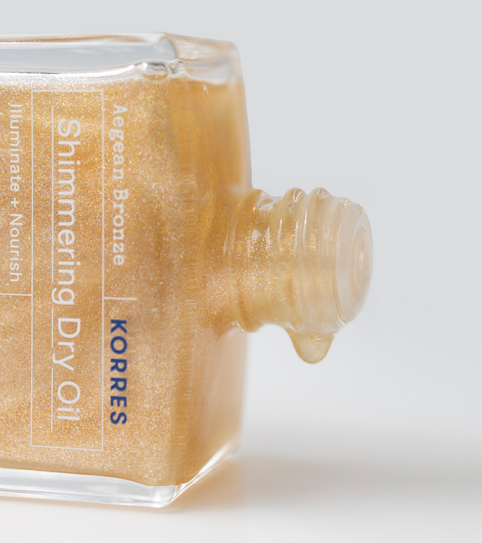 Aegean Bronze Shimmering Dry Oil Body Care Korres
