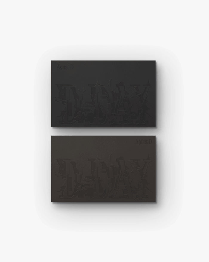 AGUST D (SUGA of BTS) 'D-DAY' (2 Versions)