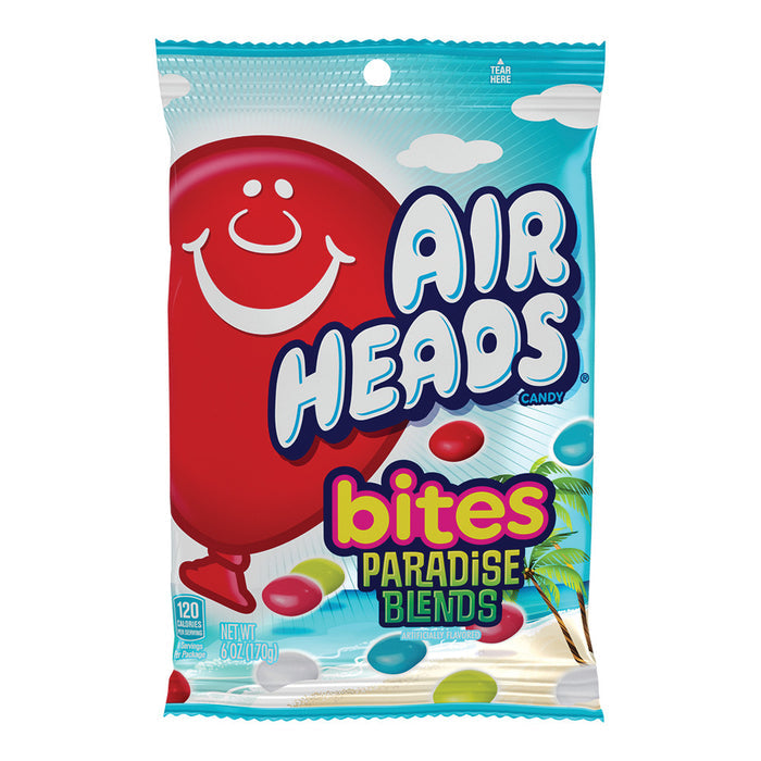 Airheads Paradise Blend Bites Candy Peg Bag - 12 Count