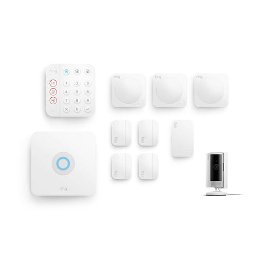 White:Alarm + Indoor Camera 2nd Gen Pack - L